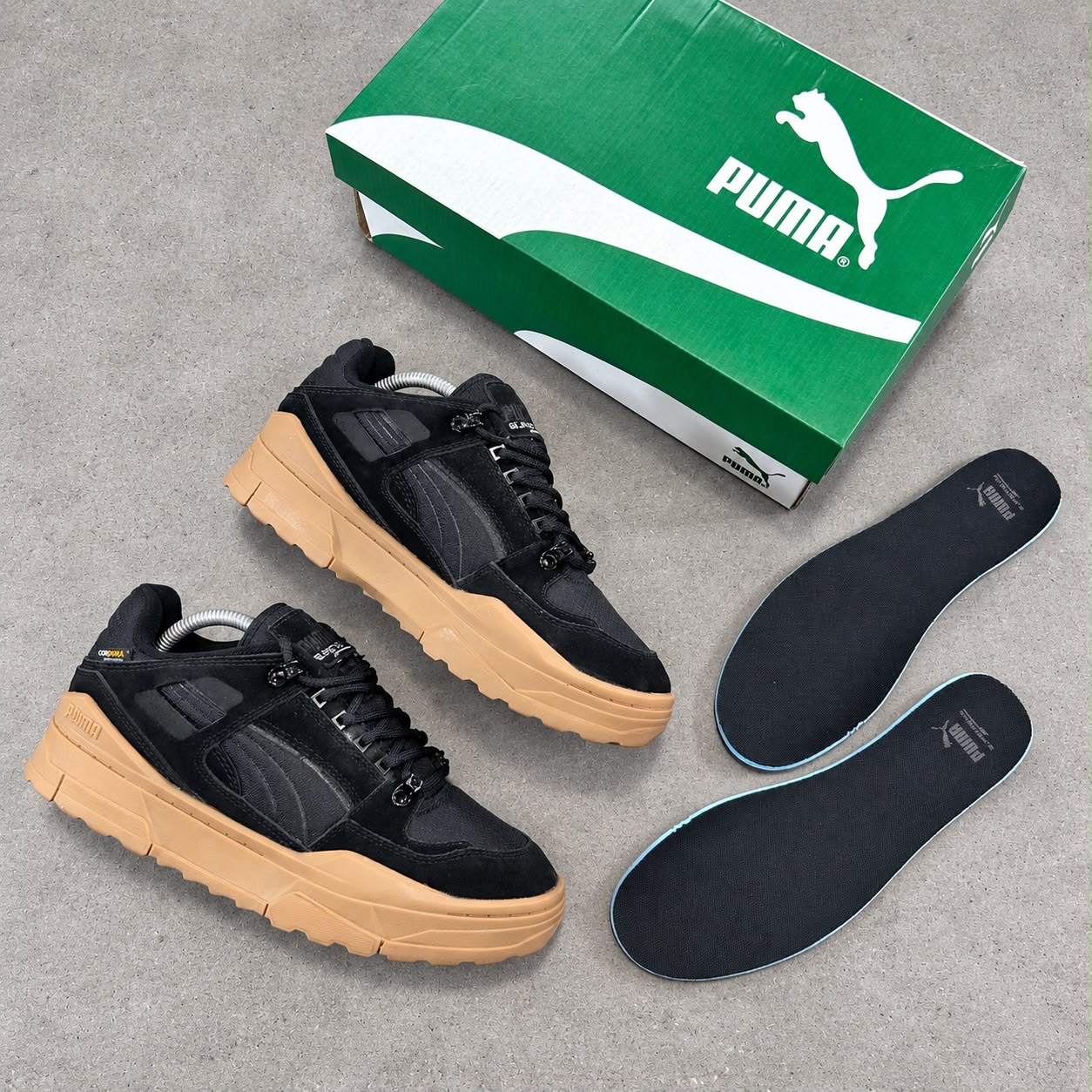 NEW PUMA SLIPSTREAM XTREME CORDURA “BLACK-GUM SOLE”