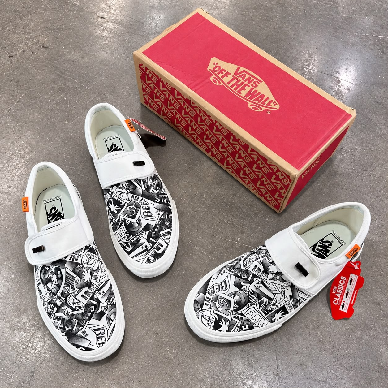 NEW FOG x VANS OLD SKOOL VAULT OG x SNS SLIP-ON ’SNKS”