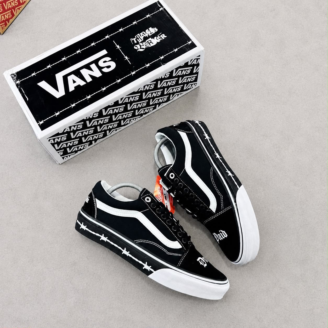 NEW TRAVIS BARKER X VANS OLD SKOOL “DUES PAID
