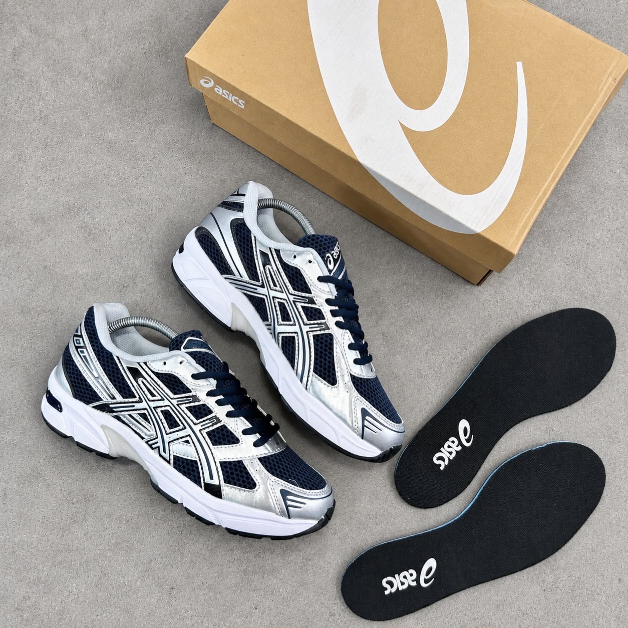 NEW ASICS GEL-1130 “FRENCH BLUE / SILVER”